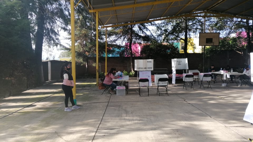 MORELIA Michoacán reporta que se instalaron ya 94 por ciento de mesas de Consulta 6