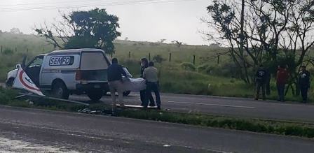 Motociclista fallece en 0908