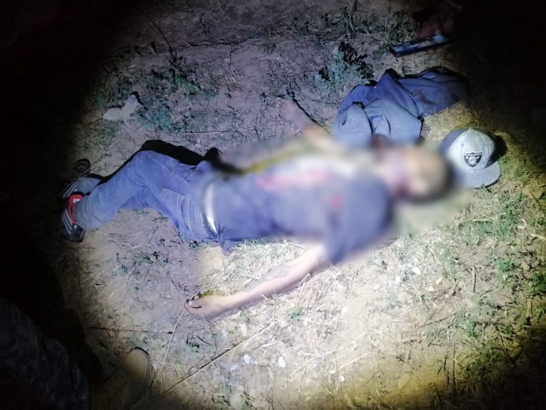 CHILCHOTA Asesinan a un desconocido en terreno de Chilchota