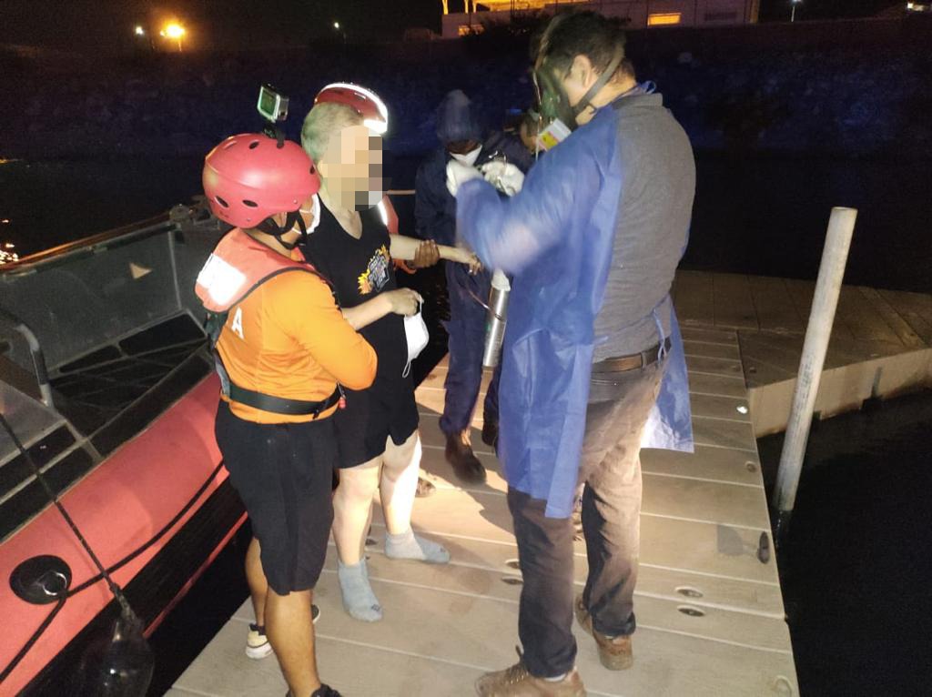 LÁZARO CÁRDENAS SEMAR realiza evacuación médica de tripulante rusa en buque mercante 1