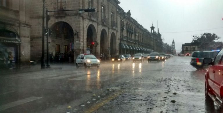 Lloverá nuevamente esta tarde en Morelia