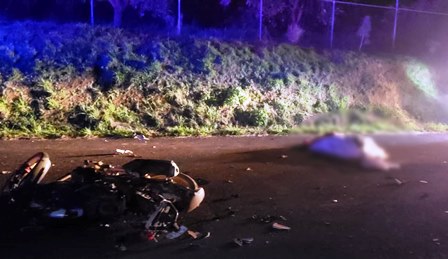 Motociclista muere atropellado 2811