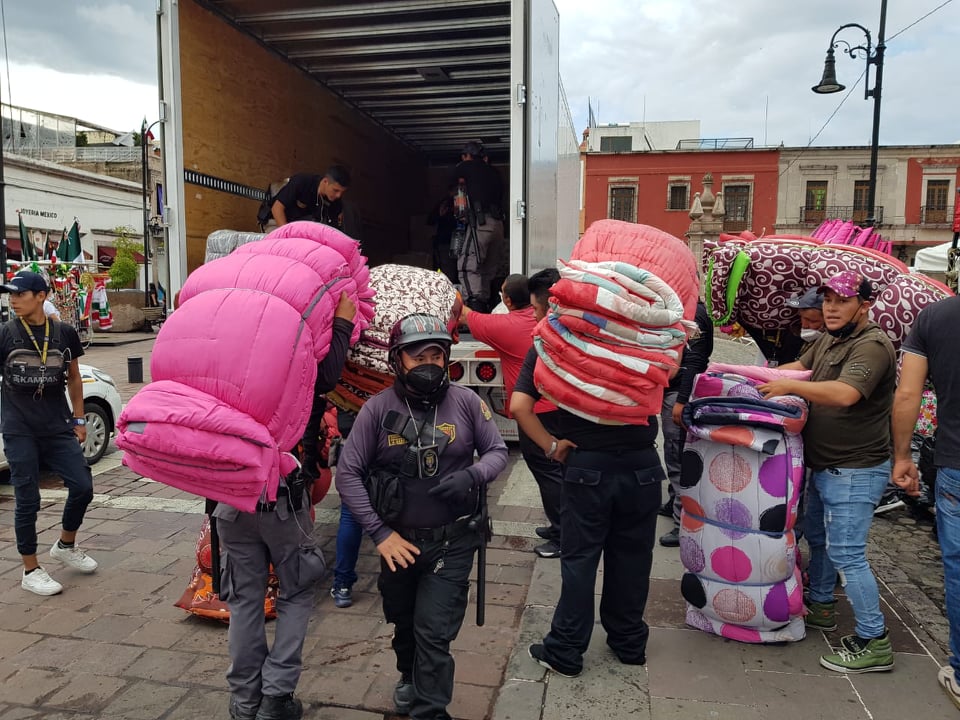 MORELIA Grupo Tigre y organizaciones civiles colectan 7 toneladas de víveres para damnificados de Nora 2