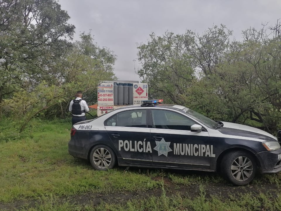 MORELIA Policía de Morelia recupera camioneta repartidora de gas que fue robada