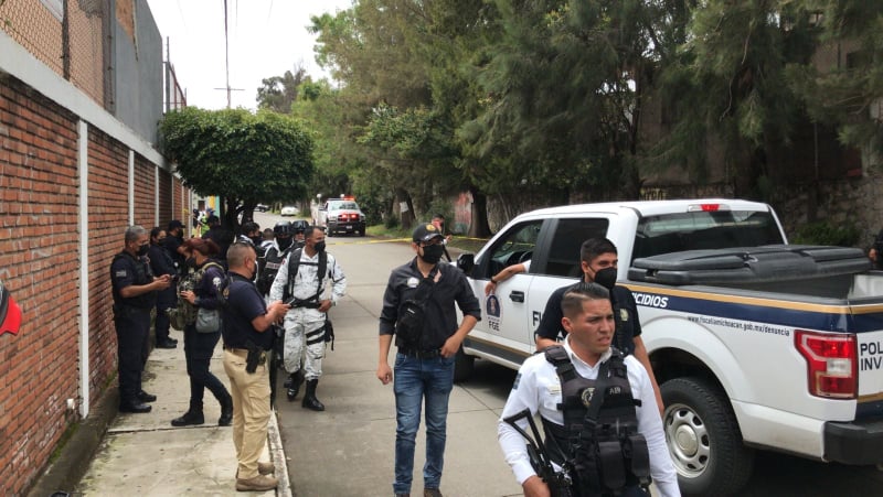 MORELIA Acribillan a un automovilista cerca del fraccionamiento Santa Rita Morelia 3
