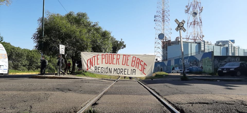 MORELIA Bloqueo de vías férreas se extiende hasta Morelia 12