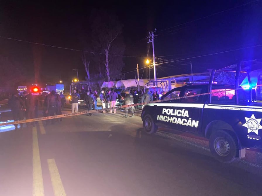 ZITÁCUARO Enfrentamiento entre policías y personas armadas deja 3 muertos en Zitácuaro hay 3 detenidos 2