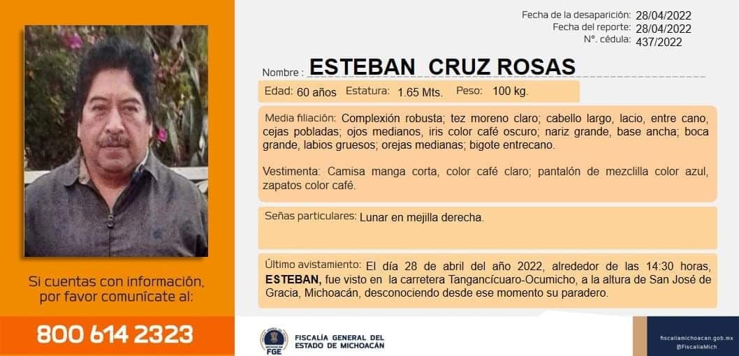 CHARAPAN Denuncian la desaparición de un Consejero Comunal en Ocumicho y bloquean carretera 1