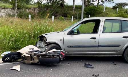 Motociclista fallece en 0408