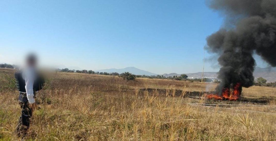 MORELIA Incendio de llantas y basura moviliza a policías y rescatistas al norte de Morelia 2