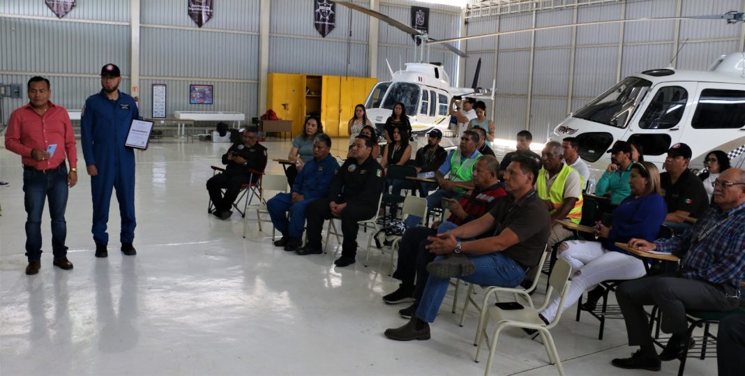 MORELIA Se capacita Dirección de Servicios Aéreos de la SSP en seguridad operacional 3