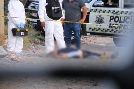 Peatón es acribillado 1504 Peatón es acribillado 1504