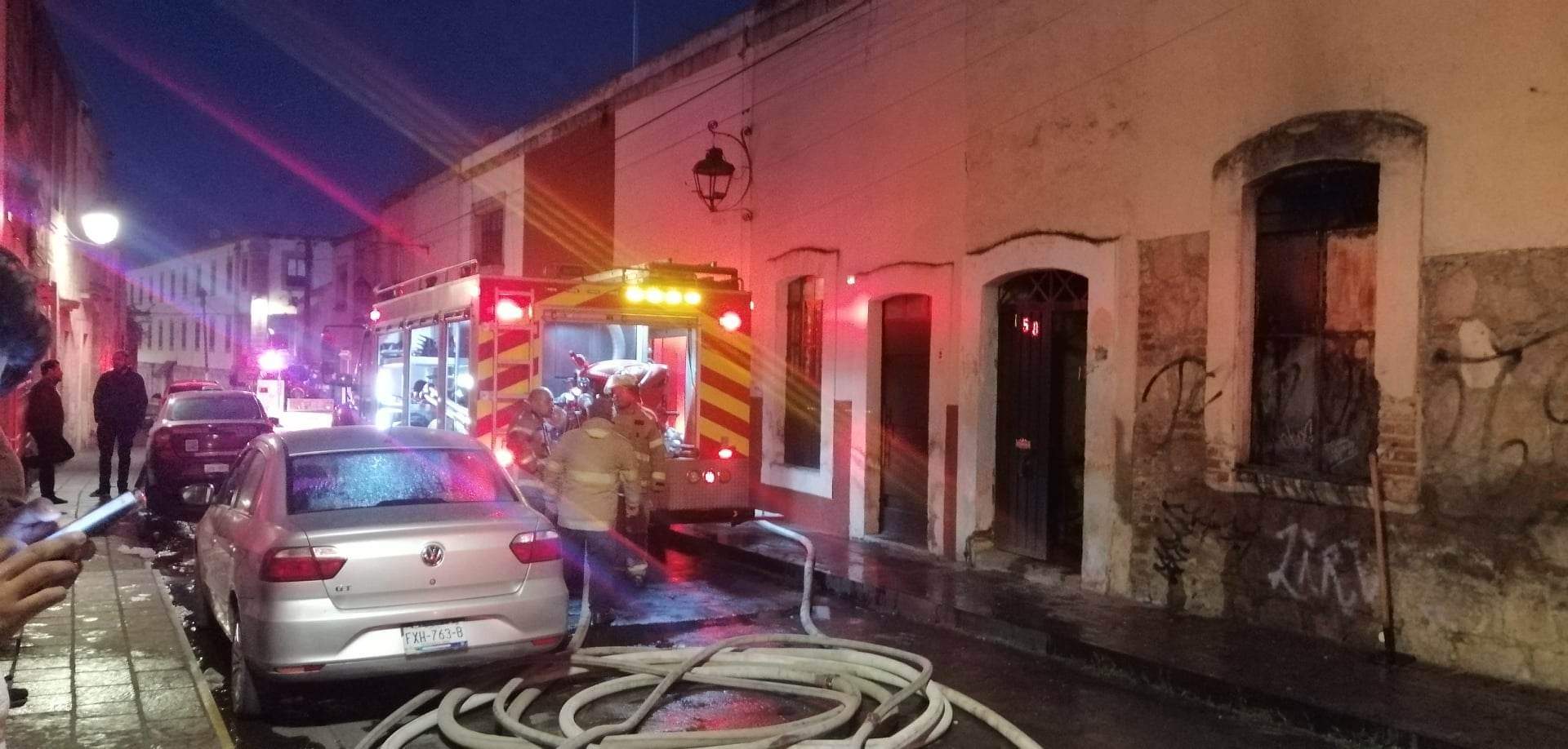 Arde domicilio en el Centro Histórico de Morelia - Respuesta Michoacán