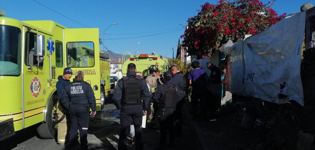 MORELIA Bombero Morelia se movilizan ante reporte de incendio de casa habitación 1