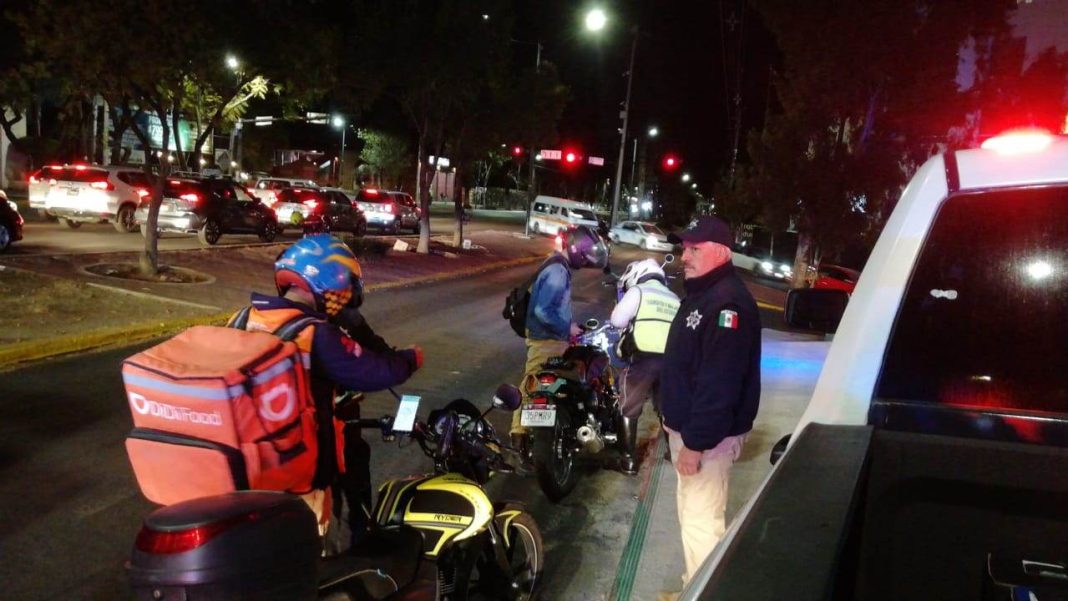 MORELIA Realizan operativo para prevenir accidentes con moto 12