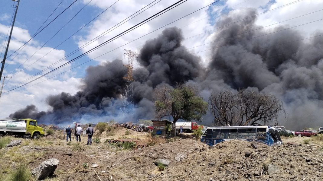 INCENDIO CORRALON