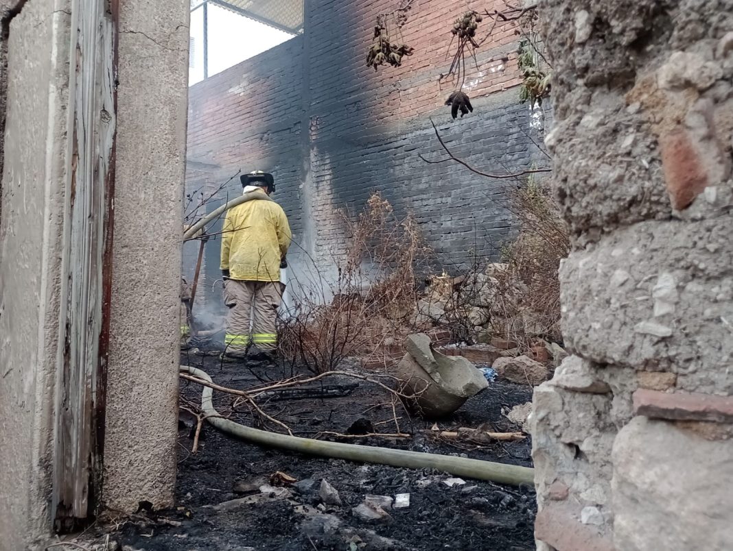 INCENDIO CASA MOR
