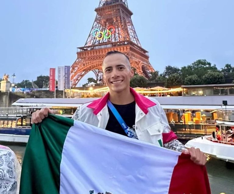 Atleta michoacano en las Olimpiadas de París