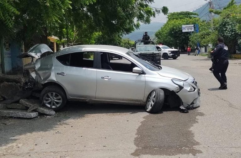 Un detenido y un policía herido, tras persecución y tiroteo en Apatzingán