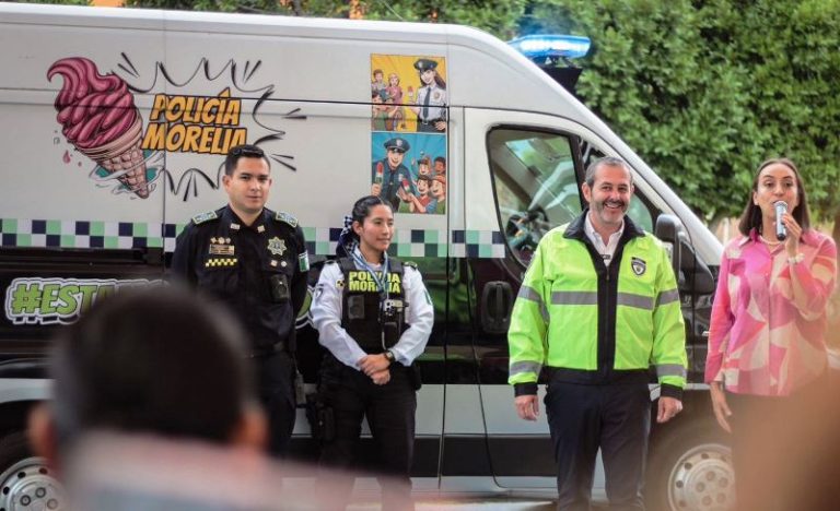 Lanza Policía Morelia programa #EstamosDeTuHElado, iniciativa de proximidad con la comunidad