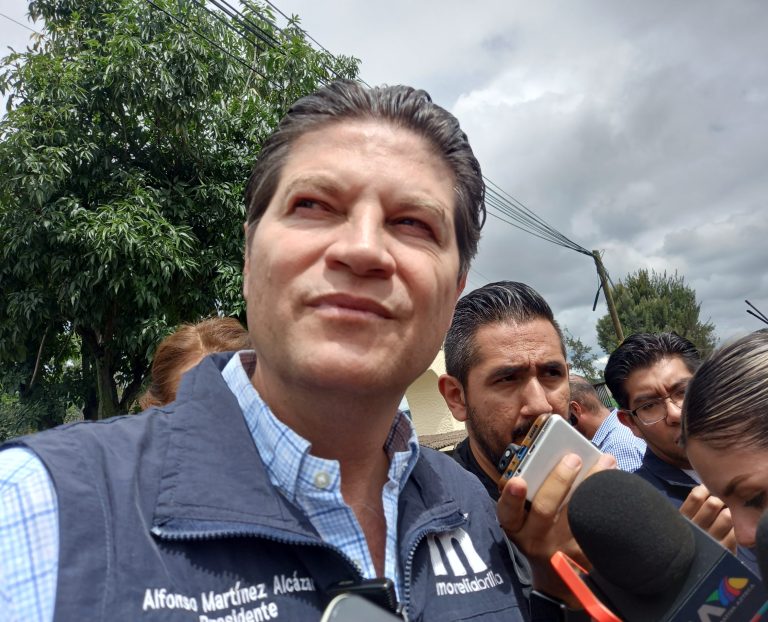 Tras las lluvias de las últimas horas incrementa a un 40 % el nivel de la presa de Cointzio