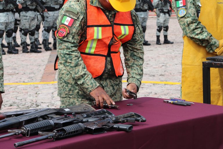 Realizan destrucción de 404 armas que fueron decomisadas o canjeadas en los últimos meses
