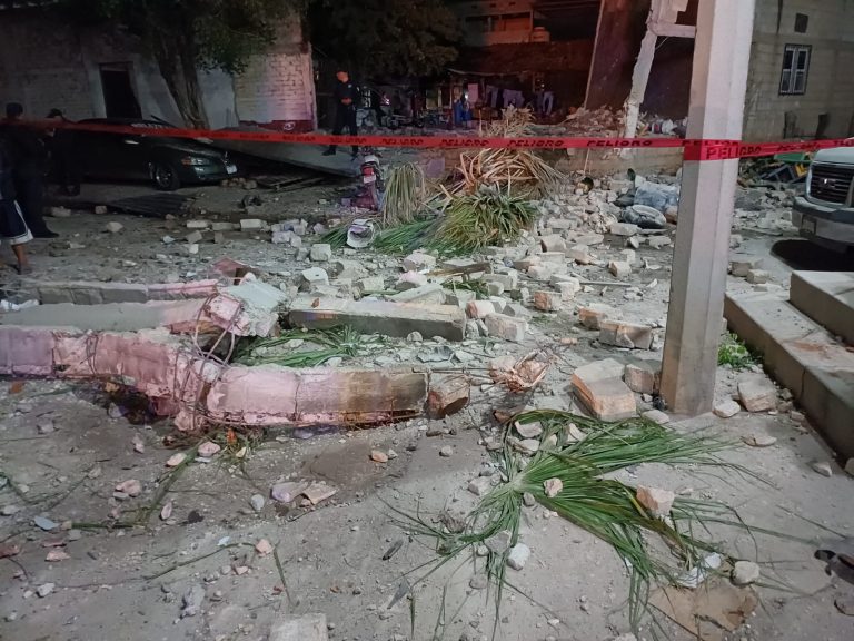 Estallido por acumulación de gas deja 5 personas lesionadas en Carácuaro