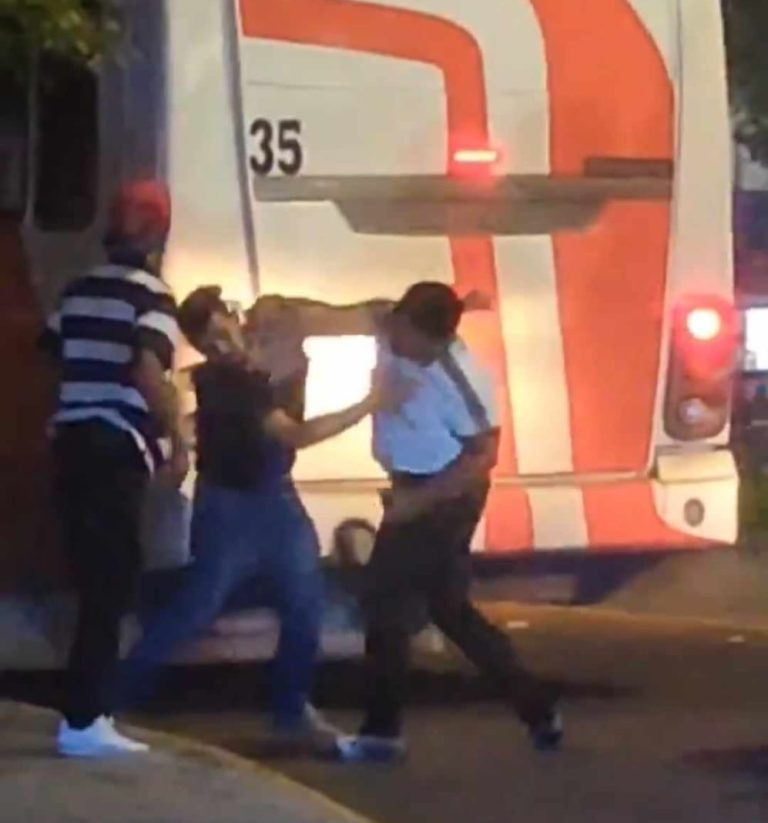 Sujetos protagonizan riña por hecho de tránsito en Morelia
