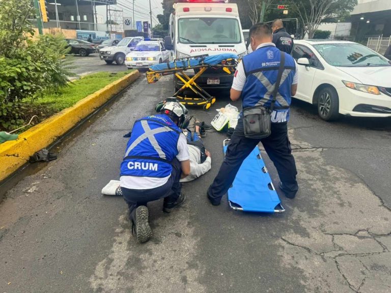 Se registran varios hechos de tránsito en distintas vialidades de Morelia; hay 1 herido