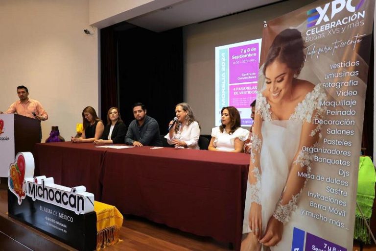 Buscan seguir posicionando a Michoacán como sitio para bodas destino