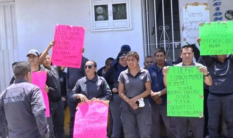 Denuncian que personal de Ignacio Mendoza sigue laborando en el Sistema Penitenciario de Michoacán