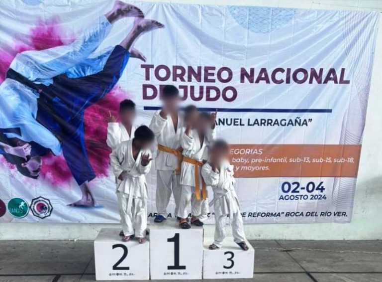 Judocas michoacanos logran 13 medallas en campeonato nacional