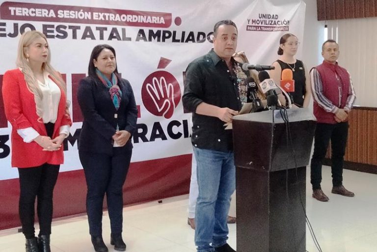 «Patrañas, engaños y falsedades» rumores sobre la salida de Ramírez Bedolla del gobierno de Michoacán: MORENA