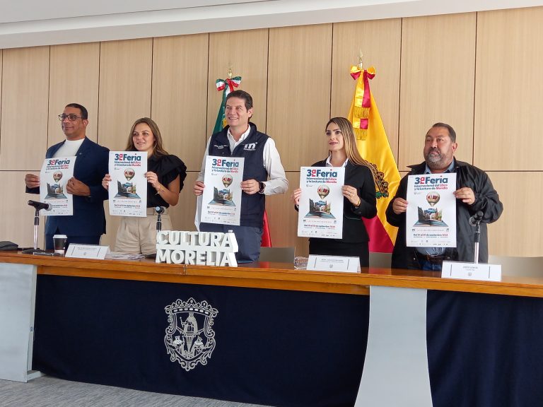 Se consolida Feria Internacional del Libro de Morelia como una de las más importantes del país