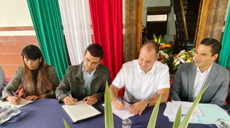 Recibe CEDH Michoacán terreno en donación por parte del Ayuntamiento de Purépero
