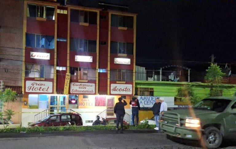 Delincuentes atacan a balazos el “Gran Hotel Acosta” de Uruapan