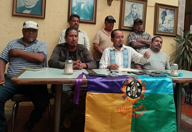 Comunidades indígenas exigen al gobierno del estado una ronda intercomunal del bosque