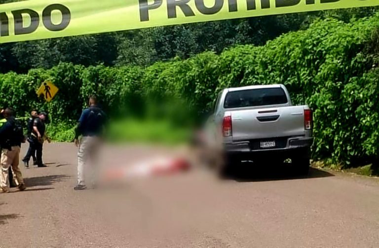 Motociclista muere en accidente la carretera La Españita – Íxtaro