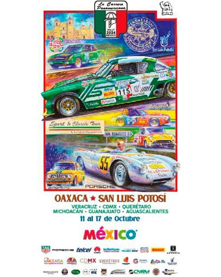 Carrera Panamericana recorrerá Michoacán 14 y 15 de octubre