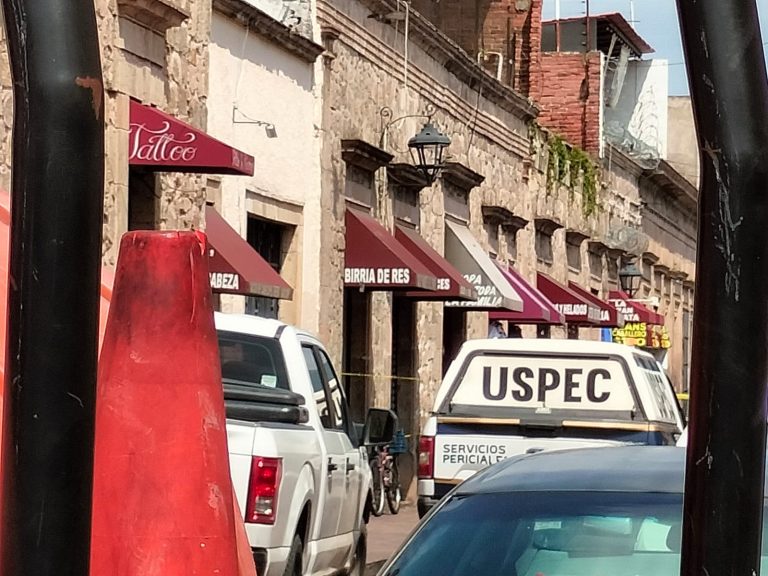 Asesinan a tatuador en el Centro Histórico de Morelia
