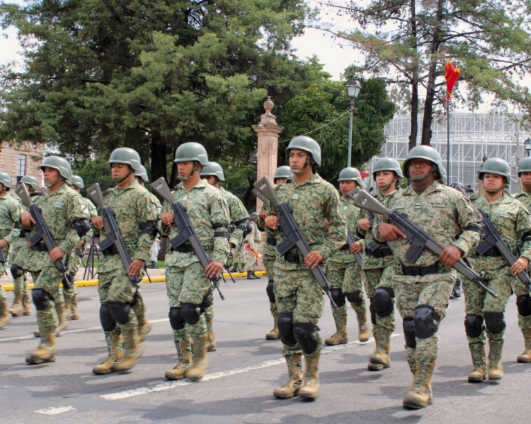 Alrededor de 2 mil elementos de fuerzas armadas y policiales participarán en desfile del 16 de septiembre
