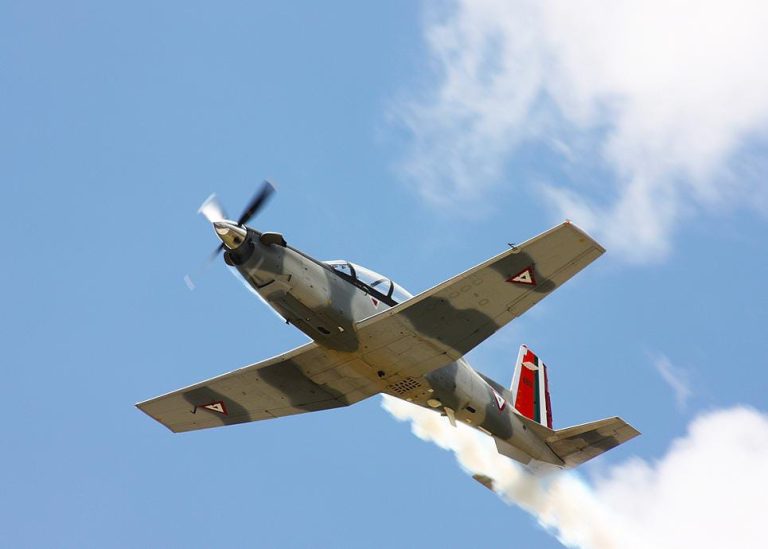 Aeronaves de la Fuerza Aérea Mexicana listas para el desfile Cívico Militar del 30 de septiembre 2024