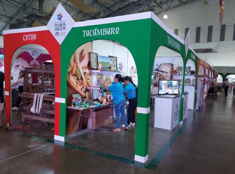 Michoacán, presente en la sexta edición del Tianguis Nacional de Pueblos Mágicos