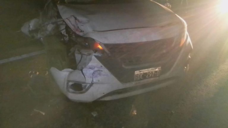 Se registra choque por alcance en la autopista Siglo XXI