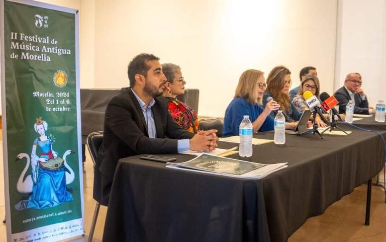 Anuncian II festival de música antigua en Morelia