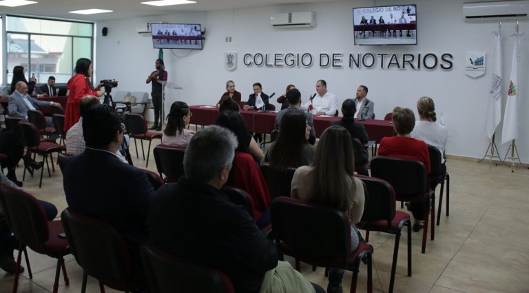Firman CEDH Michoacán y Colegio de Notarios convenio de colaboración
