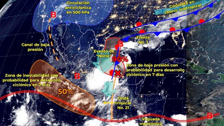 Se esperan lluvias aisladas en varias zonas de Michoacán