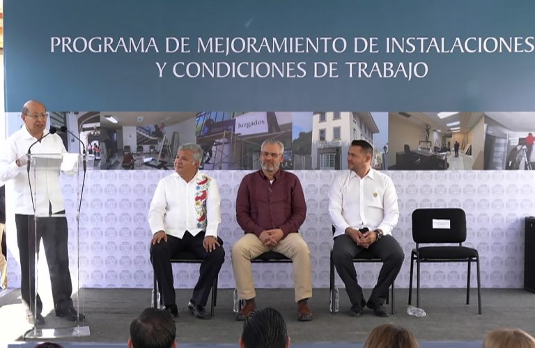 Continúa el PJM mejorando espacios, condiciones de trabajo y su servicio a la ciudadanía