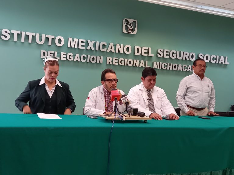 IMSS Michoacán aplicará 320 mil dosis contra la influenza