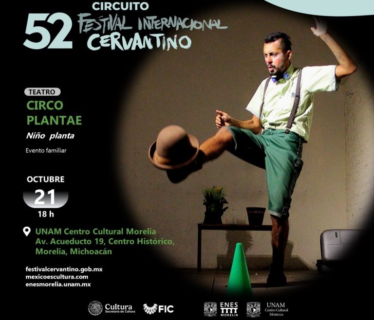 UNAM Centro Cultural Morelia recibirá al Festival Internacional Cervantino